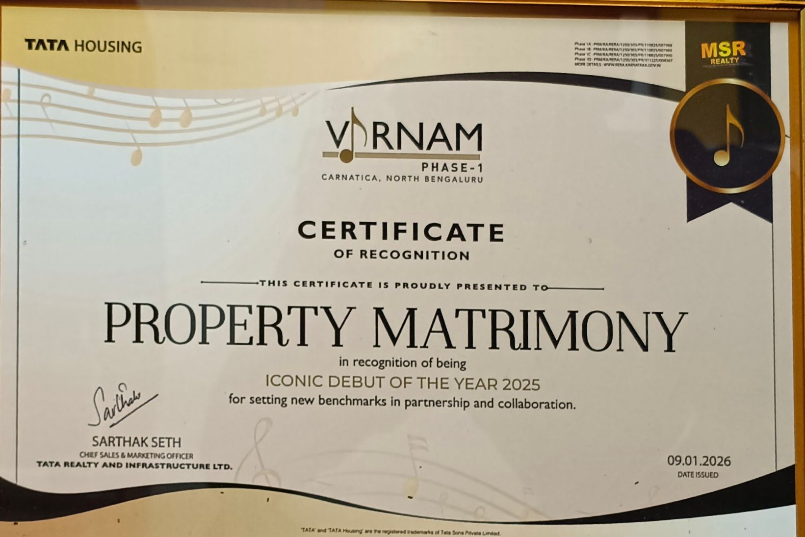 Property Matrimony award recognition 2026 10 14 12 01 09